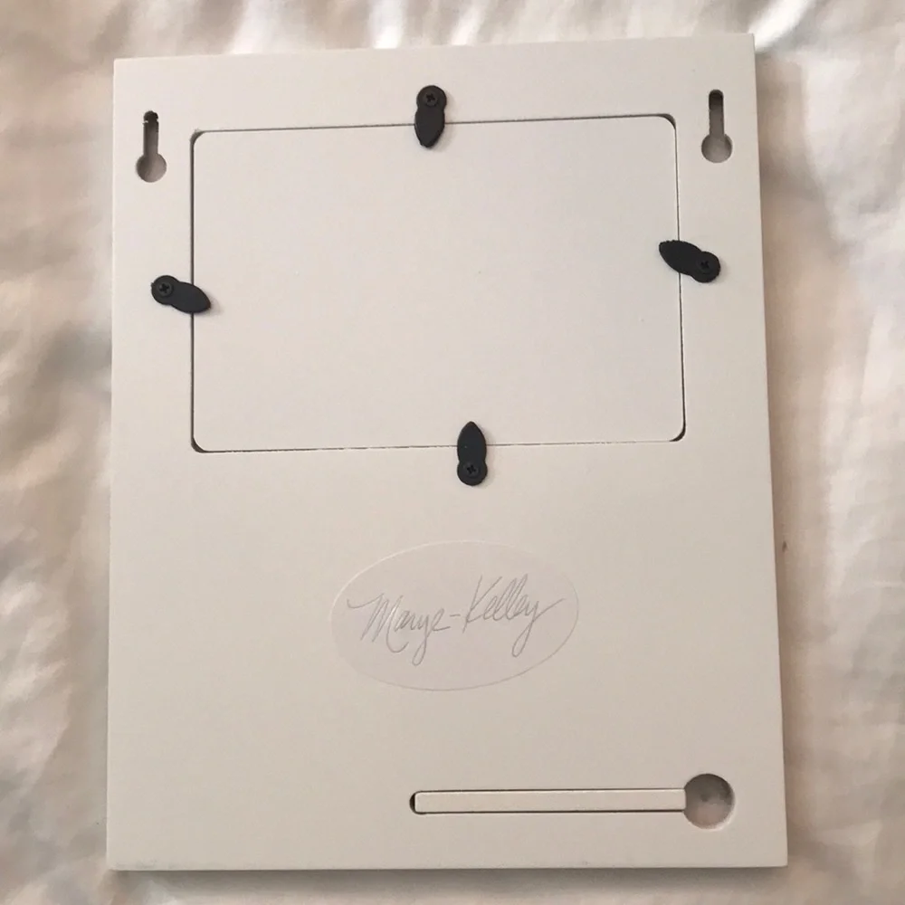 NWT Marye-Kelley monogrammed OLR picture frame 4x6